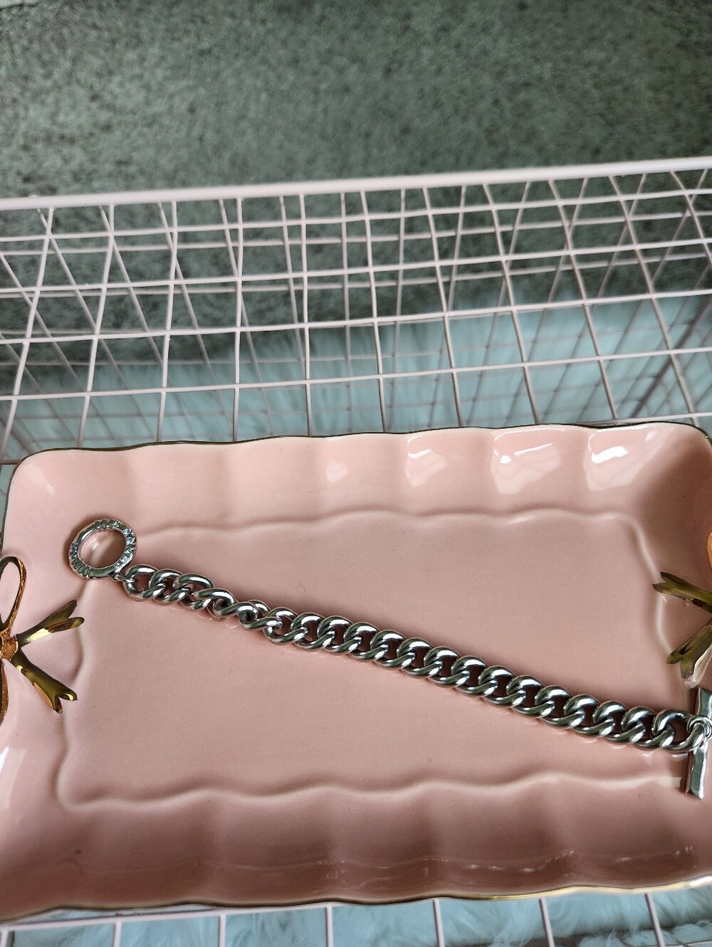Kendra Scott Sm/Med Whitley Toggle Chain Bracelet - Picture 2 of 5